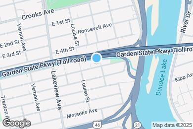 Map image of the property - 70 E 6th St