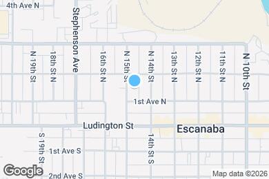 Map image of the property - 210 N 15th St
