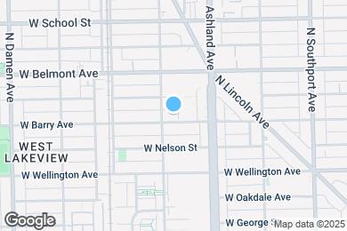 Map image of the property - 1648 W Barry Ave