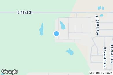 Map image of the property - 13417 E 43rd St S