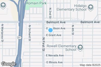 Map image of the property - 3153 E Grant Ave