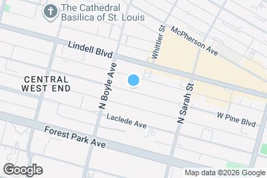 Map image of the property - 4235 W Pine Blvd
