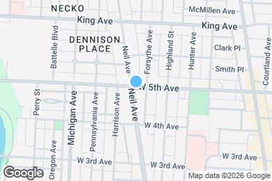 Map image of the property - 1256 Neil Ave