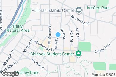 Map image of the property - 805 NE California St