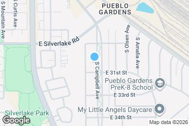 Map image of the property - 2018 S Campbell Ave