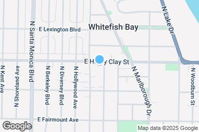 Map image of the property - 725 E Henry Clay St