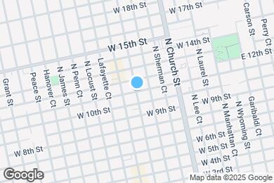Map image of the property - 319 W 11th St