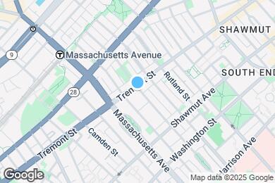 Map image of the property - 748 Tremont St