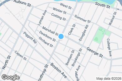 Map image of the property - 105 Winthrop St