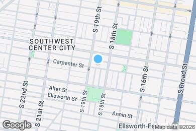 Map image of the property - 1821 Carpenter St