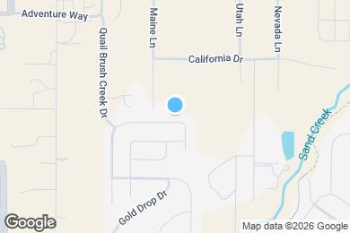 Map image of the property - 7282 Thorn Brush Way