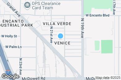 Map image of the property - 2010 W Holly St