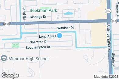 Map image of the property - 8457 Sheraton Dr