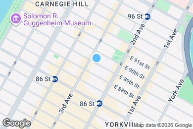 Map image of the property - EAST 89 STREET