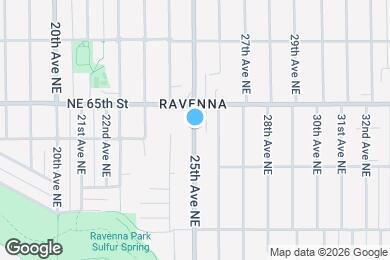 Map image of the property - 6244 25th Ave NE