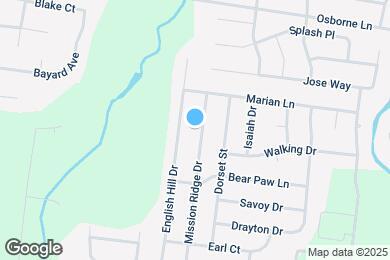 Map image of the property - 2627 Mission Ridge Dr