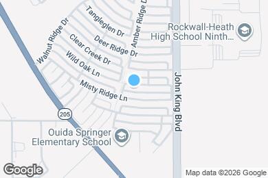 Map image of the property - 3017 Dusty Ridge Dr