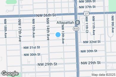 Map image of the property - 1337 NW 32nd St