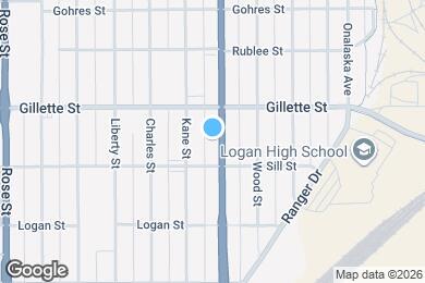 Map image of the property - 1521 George St