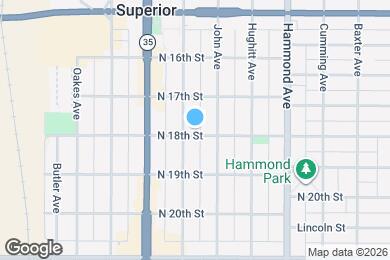 Map image of the property - 1615 N 18th St