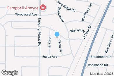 Map image of the property - 4149 Cedar St