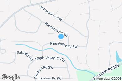 Map image of the property - 362 Pine Valley Rd SW
