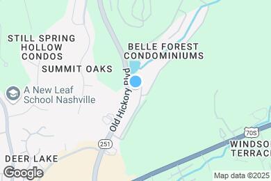 Map image of the property - 210 Old Hickory Blvd