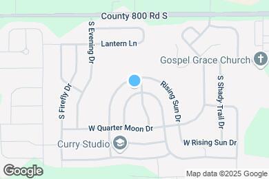 Map image of the property - 9454 W Canoe Trail
