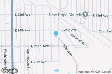 Map image of the property - 2440 Virginia St