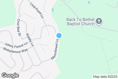 Map image of the property - 4733 Manchineel Ln