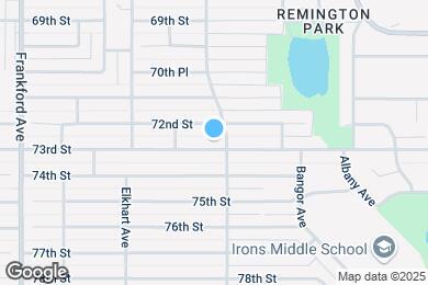Map image of the property - 5504 73rd St