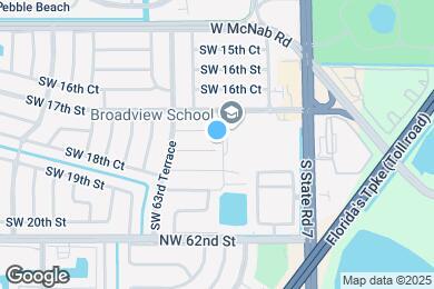 Map image of the property - 6201 SW 18th Ct