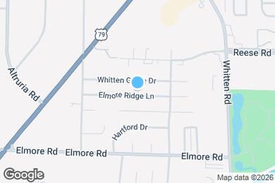 Map image of the property - 6640 Elmore Ridge Ln