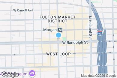 Map image of the property - 155 N Morgan St