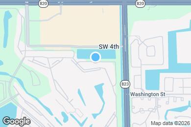 Map image of the property - 12600 SW 5th Ct