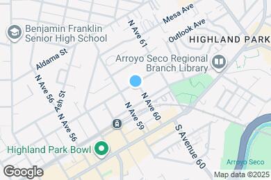 Map image of the property - 5922 Monte Vista St