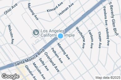 Map image of the property - 10642 Santa Monica Blvd