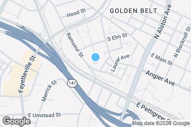 Map image of the property - 927 Ramseur St