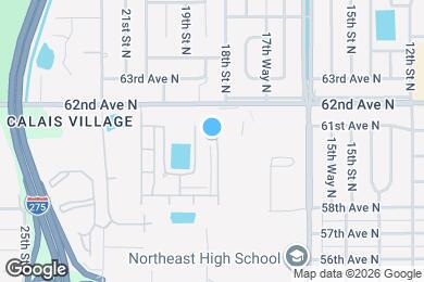 Map image of the property - 5850 18th St N