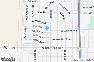 Map image of the property - 509 Chris Ave