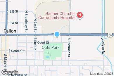 Map image of the property - 550 E Williams Ave