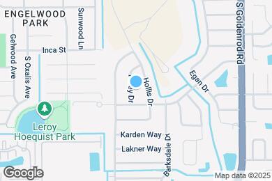 Map image of the property - 1709 Furey Dr