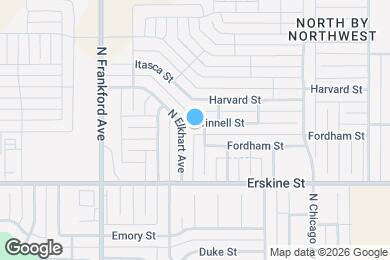 Map image of the property - 5609 Grinnell St