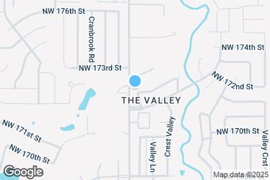 Map image of the property - 17313 Valley Crst