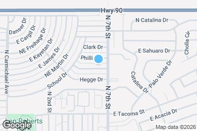 Map image of the property - 579 E Raymond Dr