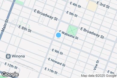 Map image of the property - 266 E 8th St
