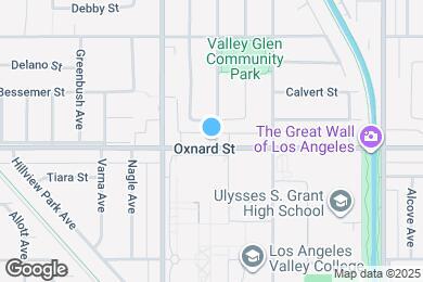 Map image of the property - 13207-13213 Oxnard St