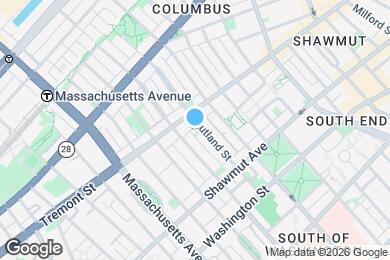 Map image of the property - 80 Rutland St