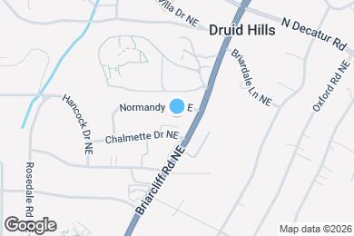 Map image of the property - 1381 Normandy Dr NE