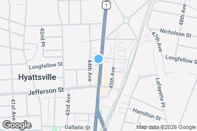 Map image of the property - 5610 Baltimore Ave